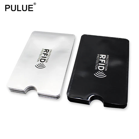 10Pcs Anti RFID Blocking Card Holder  ID Bank Card Case Protection NFC Anti-theft Credit Card Holder