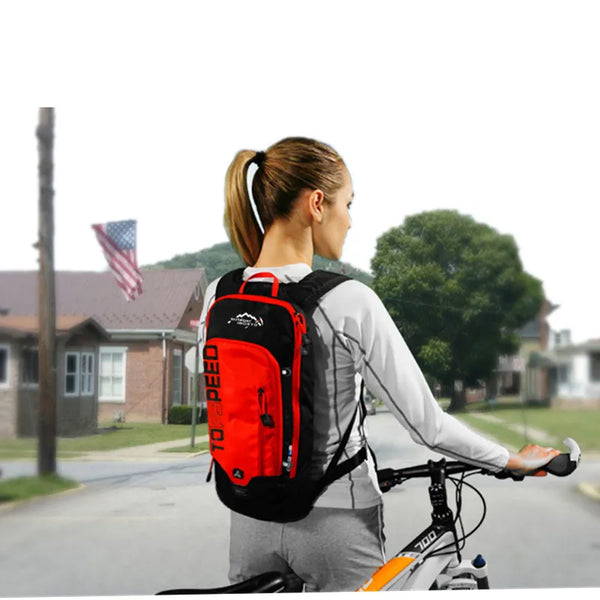 6L Cycling Bag Men's Women Riding Waterproof Breathable Bicycle Backpack,