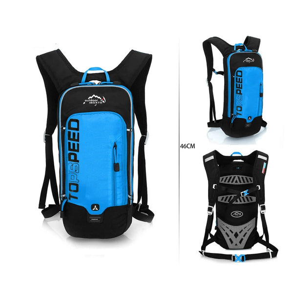 6L Cycling Bag Men's Women Riding Waterproof Breathable Bicycle Backpack,