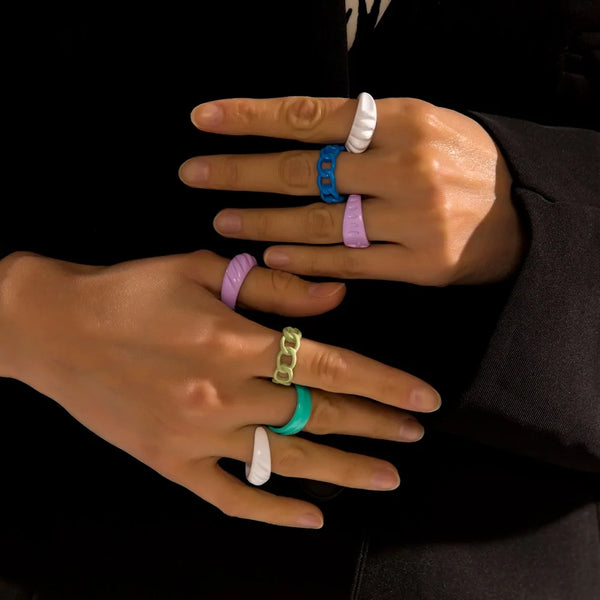 Candy Color Rings