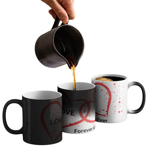 Love Forever & Ever Mug  (Color Changing with Hot Liquid)
