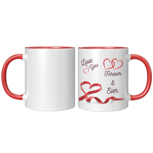 Love You Forever & Ever  (Beautiful Lovers Coffee Mug)
