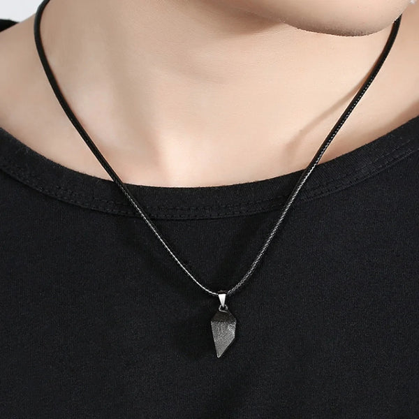 Magnetic Couple Heart-Shaped Necklace