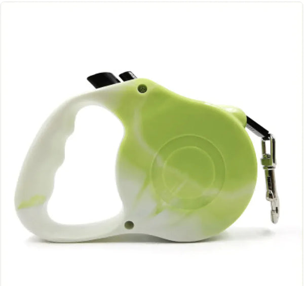 Pet Automatic Retractable Leash with Bone Print