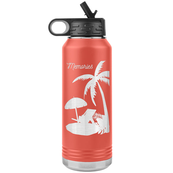 Memories Water Bottle  (Inspirational Reminder of Good Times)