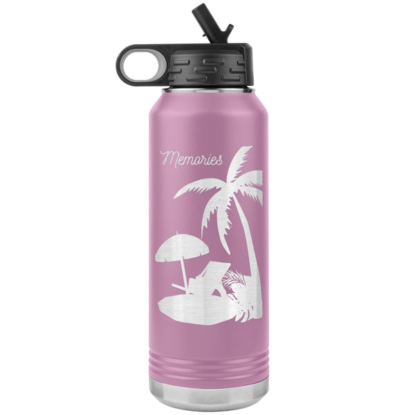Memories Water Bottle  (Inspirational Reminder of Good Times)