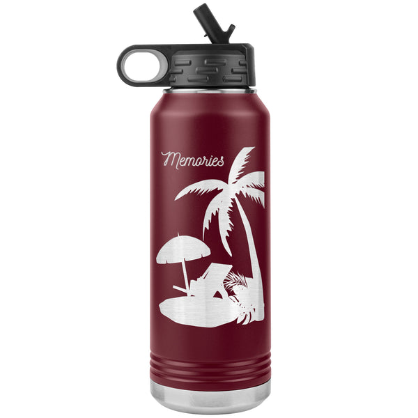 Memories Water Bottle  (Inspirational Reminder of Good Times)