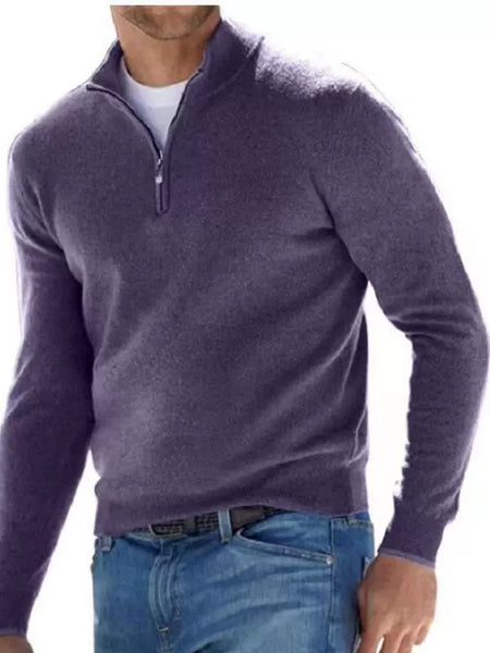 European and American-Style Fall/Winter Slim Warm Long-Sleeve Sweater