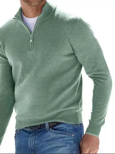 European and American-Style Fall/Winter Slim Warm Long-Sleeve Sweater