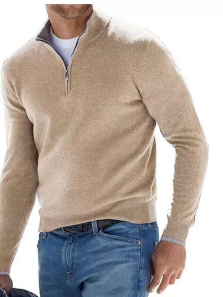 European and American-Style Fall/Winter Slim Warm Long-Sleeve Sweater