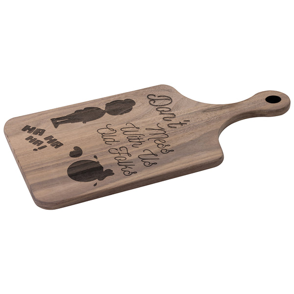Old Folks  (Beautiful Hardboard Cutting Board)  Gift
