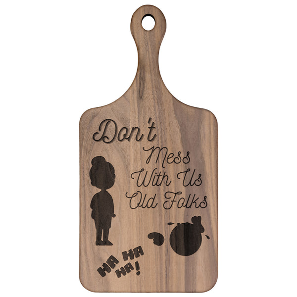 Old Folks  (Beautiful Hardboard Cutting Board)  Gift