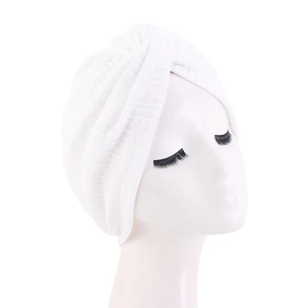 Women's Twist Knot Turban Elastic Chemo Cap for Cancer Patient Hair Loss