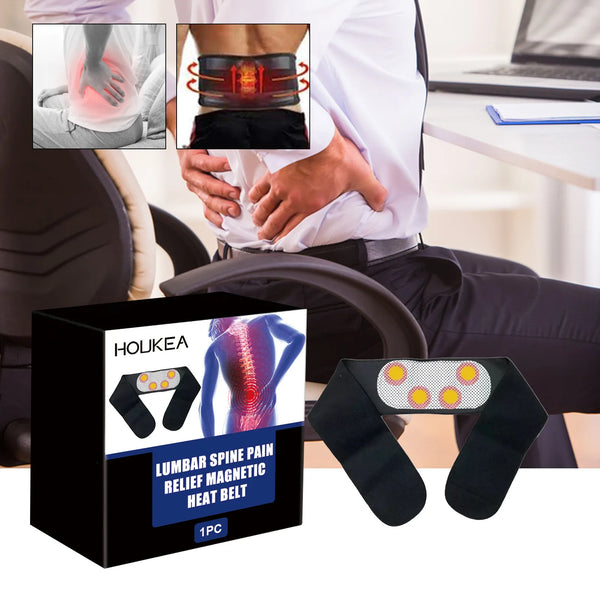 Self-Heating Lumbar Support Belt Disc Herniation Orthopedic Strain Pain Relief Corset For Back Posture Spine Decompression Brace