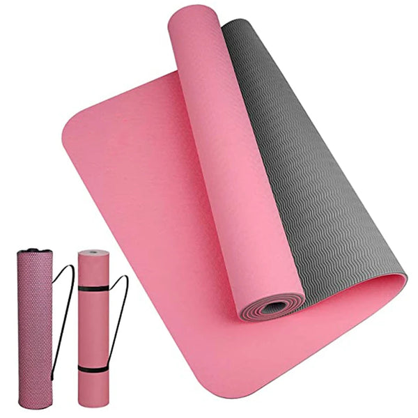 Thick Two-color, Non-slippery TPE Yoga Mat, High Quality Pad180 * 57cm