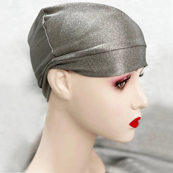 Anti Radiation Cap Silver Fiber Anti Radiation Cap Computers Electromagnetic Wave Rfid Shielding EMF Protection Hat Beanies