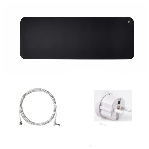 Earthing 25*68cm SBR Sponge Mouse mat Grounding sleep mat conductive leather foot mat desk mat for Better healthy