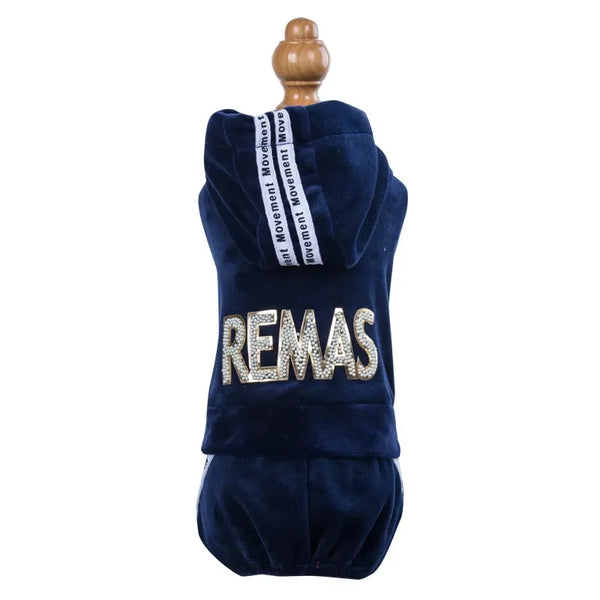 Pet Clothing Four-legged Fashion Letter Pet Dog Clothes   Dogs Hoodie Sweatshirt One-piece  Jumpsuit Chihuahua Clothes