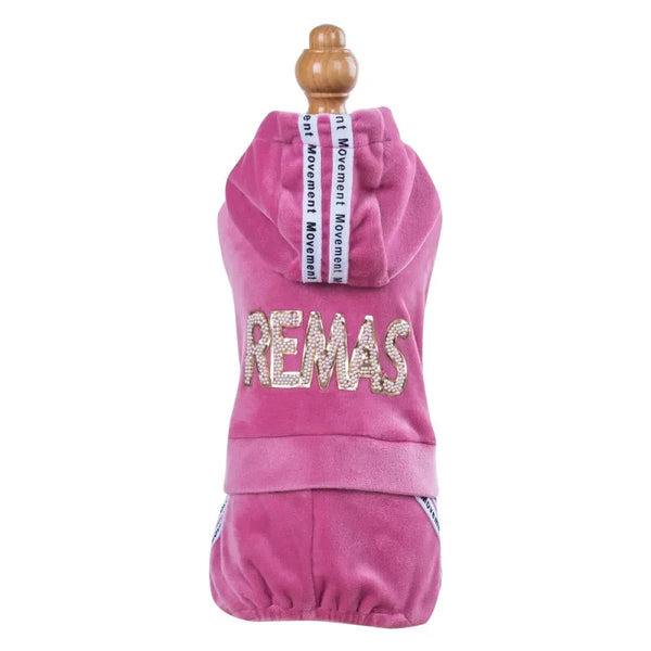 Pet Clothing Four-legged Fashion Letter Pet Dog Clothes   Dogs Hoodie Sweatshirt One-piece  Jumpsuit Chihuahua Clothes