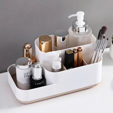 Makeup Organizer Cosmetic Storage Container Dressing Table Organizer   GREAT for Kitchens Too