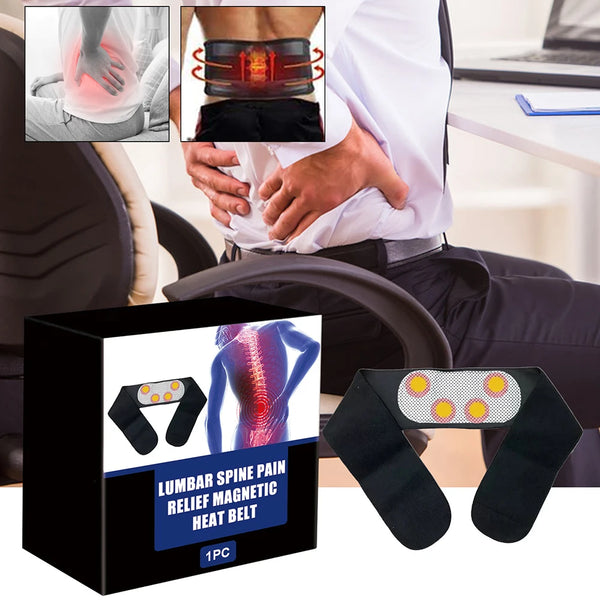 Self-Heating Lumbar Support Belt Disc Herniation Orthopedic Strain Pain Relief Corset For Back Posture Spine Decompression Brace