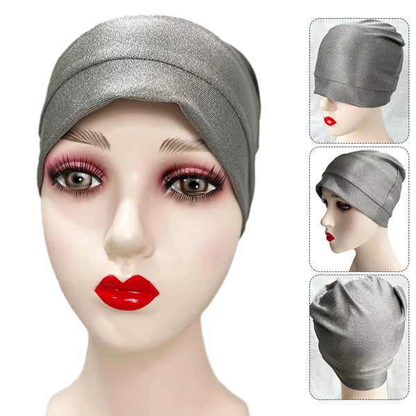 Anti Radiation Cap Silver Fiber Anti Radiation Cap Computers Electromagnetic Wave Rfid Shielding EMF Protection Hat Beanies