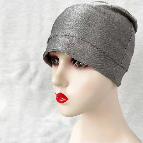 Anti Radiation Cap Silver Fiber Anti Radiation Cap Computers Electromagnetic Wave Rfid Shielding EMF Protection Hat Beanies