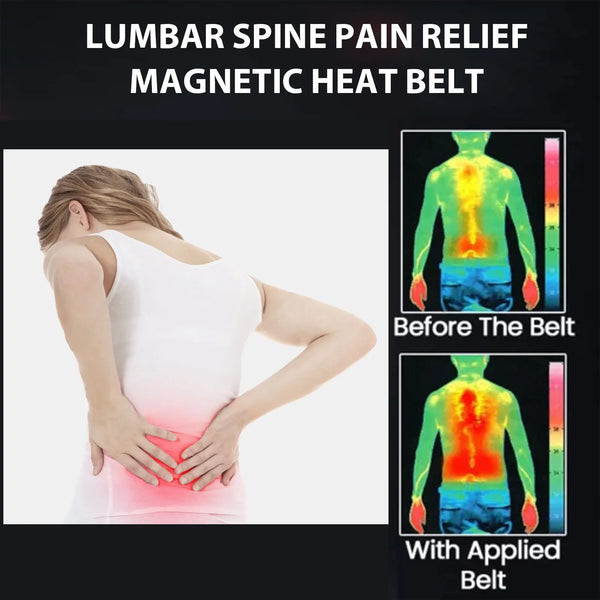 Self-Heating Lumbar Support Belt Disc Herniation Orthopedic Strain Pain Relief Corset For Back Posture Spine Decompression Brace