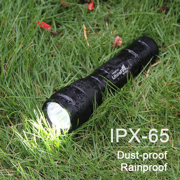 Ultra Fire WF-502B Tactical Led Flashlights Rechargeable 18650 Portable High Power Lanterns  High Lumen Outdoor Lighting Camping Hiking Emergency Home Cars