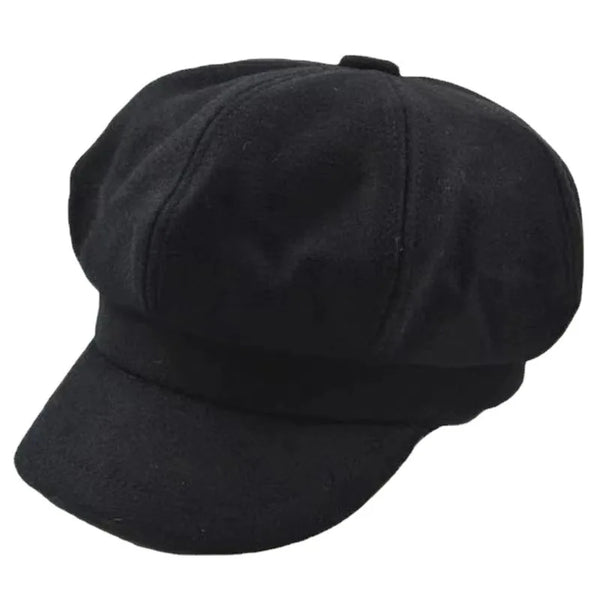 Newsboy Autumn Winter Beret Cap Octagonal Driving Hat