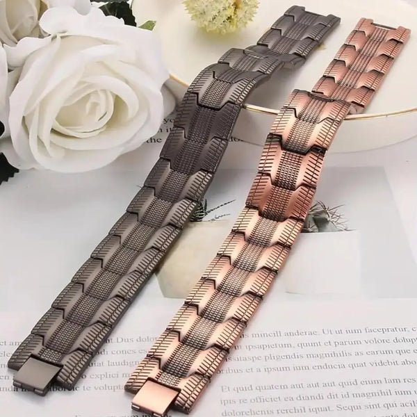 1PCS 3X Pure Copper Magnetic Bracelet for Joint Pain with Strength Magnets