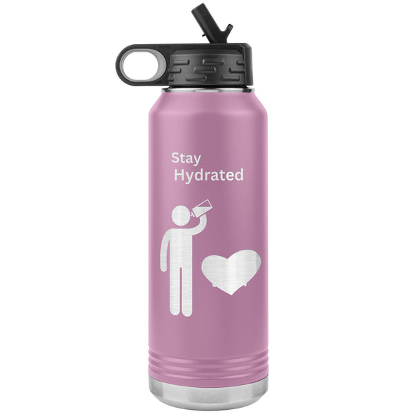 Stay Hydrated Water Bottle  (NICE 32 oz Drink Cup)