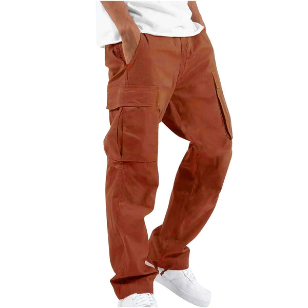 Men's Multi-Pocket Casual Pants