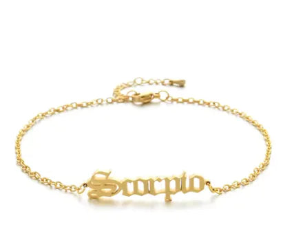 Zodiac Glam Charm Bracelets