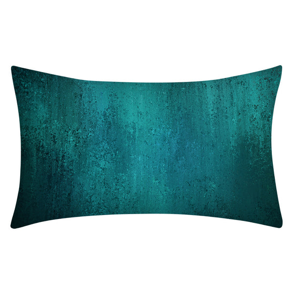 Teal Teal Home Decor Cushion Lumbar Pillowcase