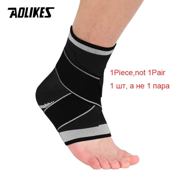 1 PC Sports Ankle Compression Support 3D Weave Elastic Foot and Ankle Protection