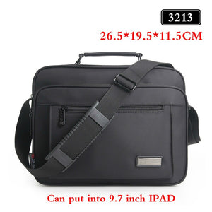 Waterproof Black Men Briefcase High Quality Brand Shoulder Bags For Women Messenger Bag Men&#39;s Crossbody Bags Bolso Hombre 2022