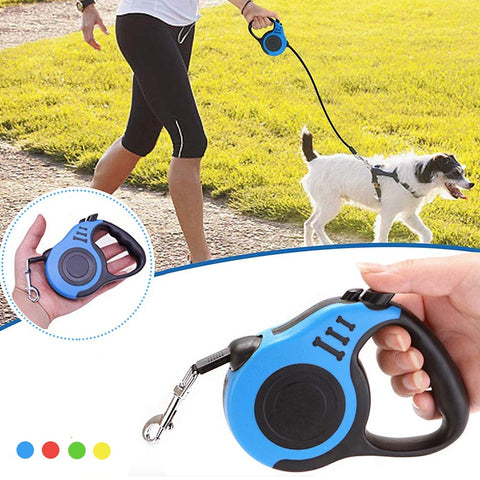 Durable Automatic Retractable Nylon Dog Leash  For Small Medium Dogs