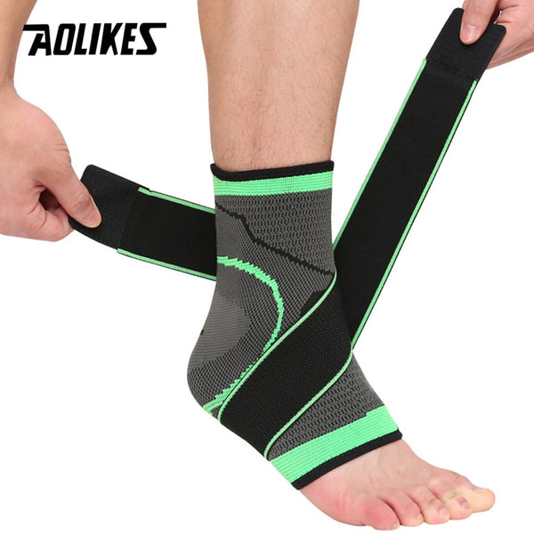 1 PC Sports Ankle Compression Support 3D Weave Elastic Foot and Ankle Protection