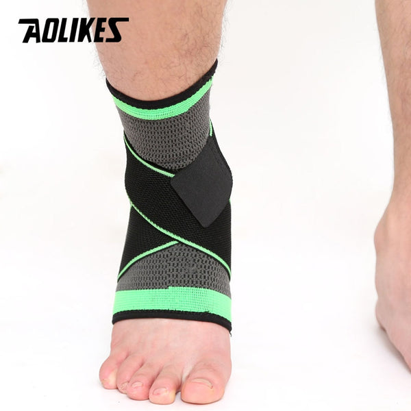 1 PC Sports Ankle Compression Support 3D Weave Elastic Foot and Ankle Protection