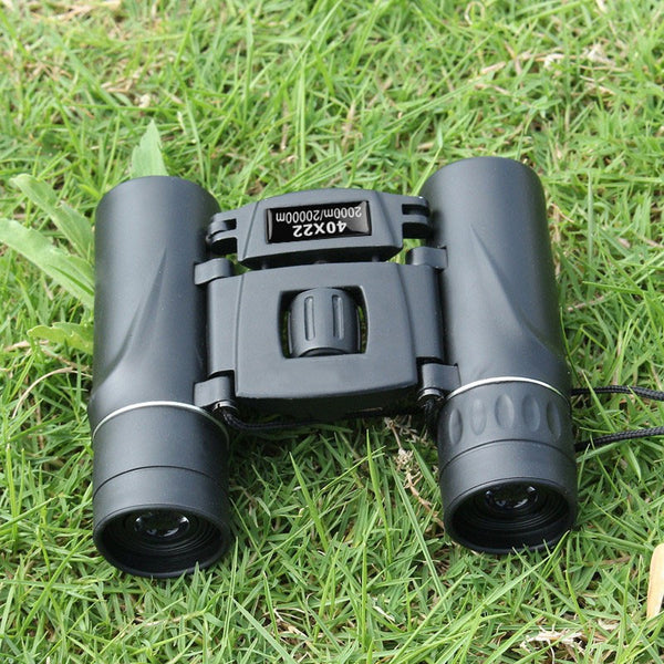 40x22 HD Powerful Binoculars 2000M Long Range Folding Mini Telescope  Optics For Hunting Sports Outdoor Camping Travel