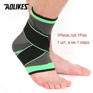 1 PC Sports Ankle Compression Support 3D Weave Elastic Foot and Ankle Protection