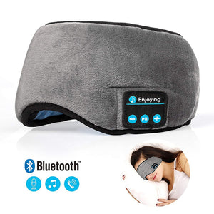 Bluetooth Eyemask Sleeping Headphones  Soft Elastic Comfortable Wireless Music Earphones