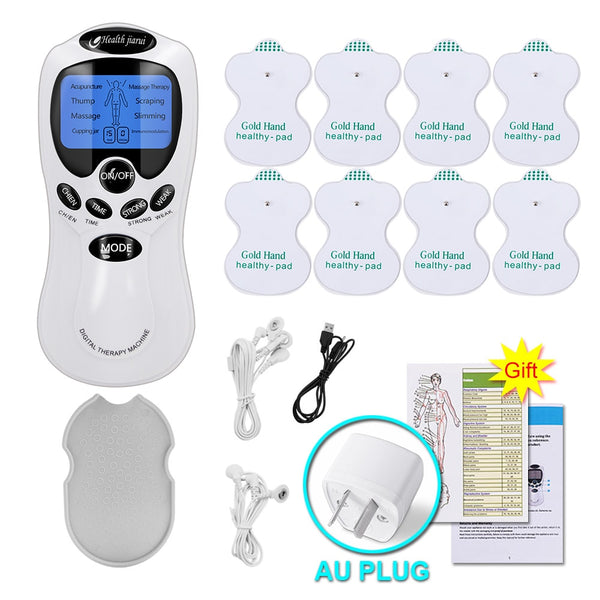 8 Mode EMS Electric Herald Tens Machine Acupuncture Body Massage Digital Therapy Massager Muscle Stimulator Electrostimulator