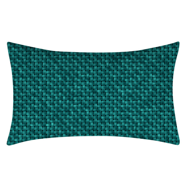 Teal Teal Home Decor Cushion Lumbar Pillowcase