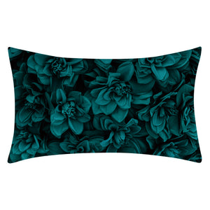 Teal Teal Home Decor Cushion Lumbar Pillowcase