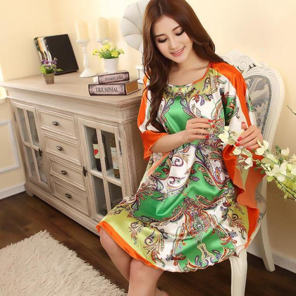 Hot Summer SALE Fashion Chinese Rayon Bath Gown