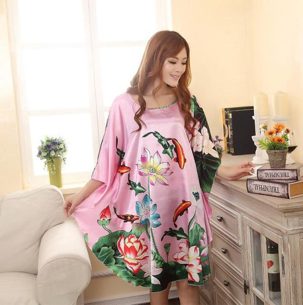 Hot Summer SALE Fashion Chinese Rayon Bath Gown