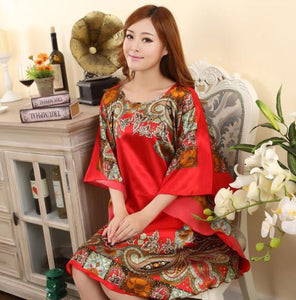 Hot Summer SALE Fashion Chinese Rayon Bath Gown