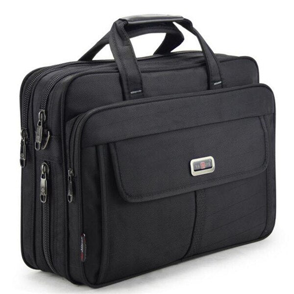 Waterproof Nylon Laptop Business Briefcase 15.6 Inches Comput